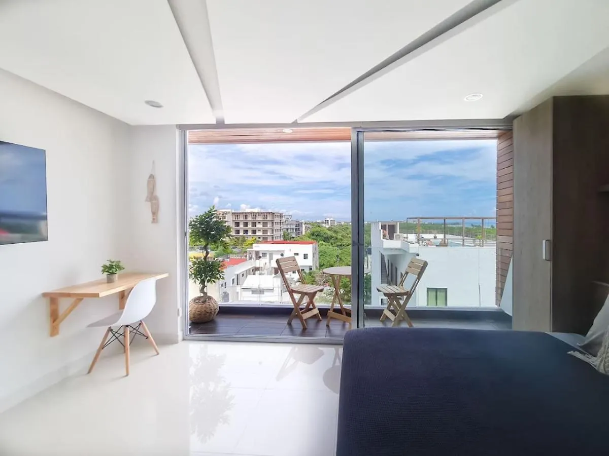 Dk Exlusive 1Br- Balcony And Rooftop Sea View Playa del Carmen Appartement