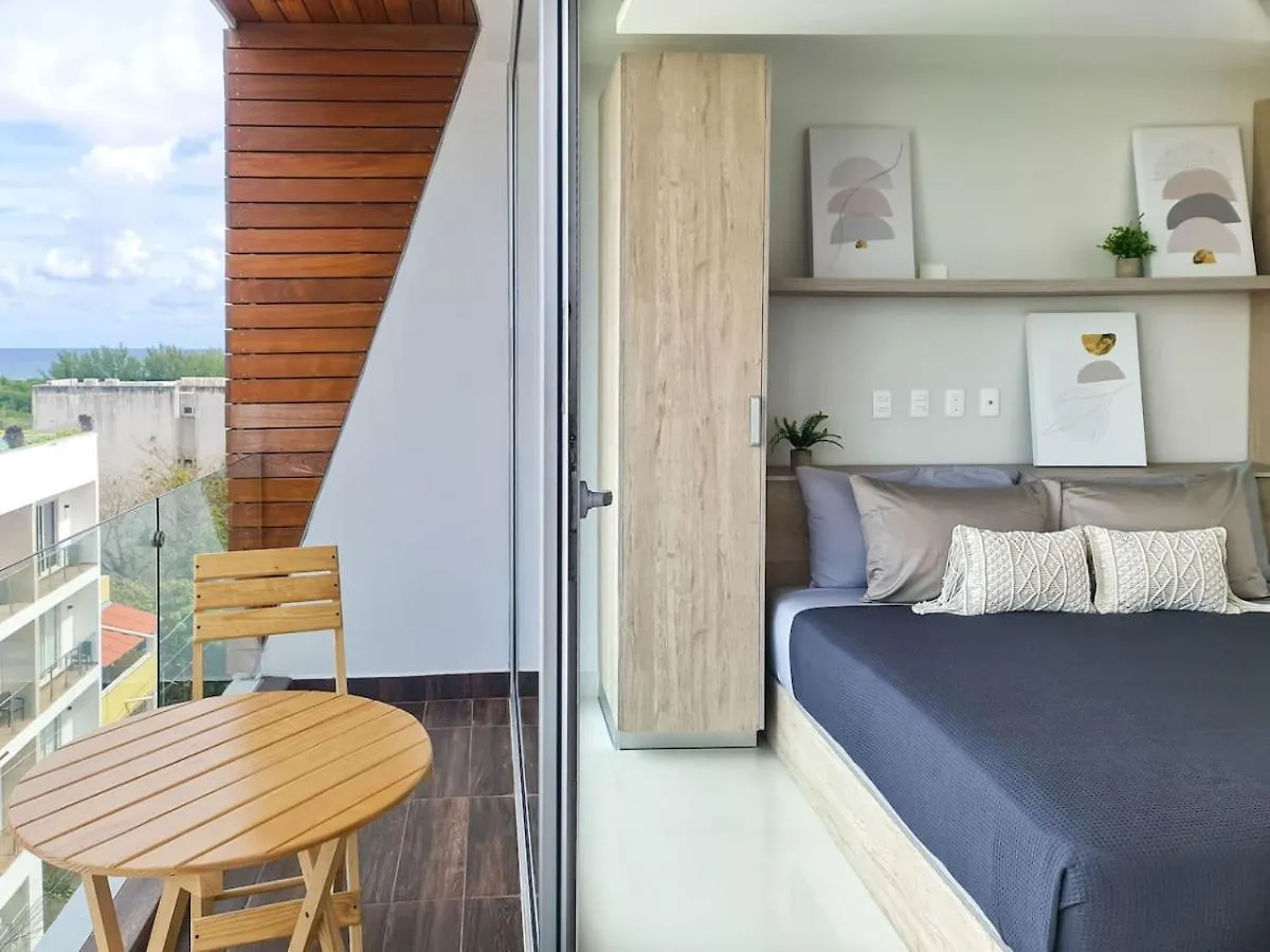 Dk Exlusive 1Br- Balcony And Rooftop Sea View Playa del Carmen Appartement